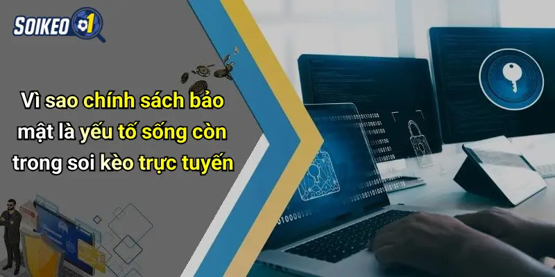 Chính sách bảo mật 1 Vì sao chính sách bảo mật là yếu tố sống còn trong soi kèo trực tuyến