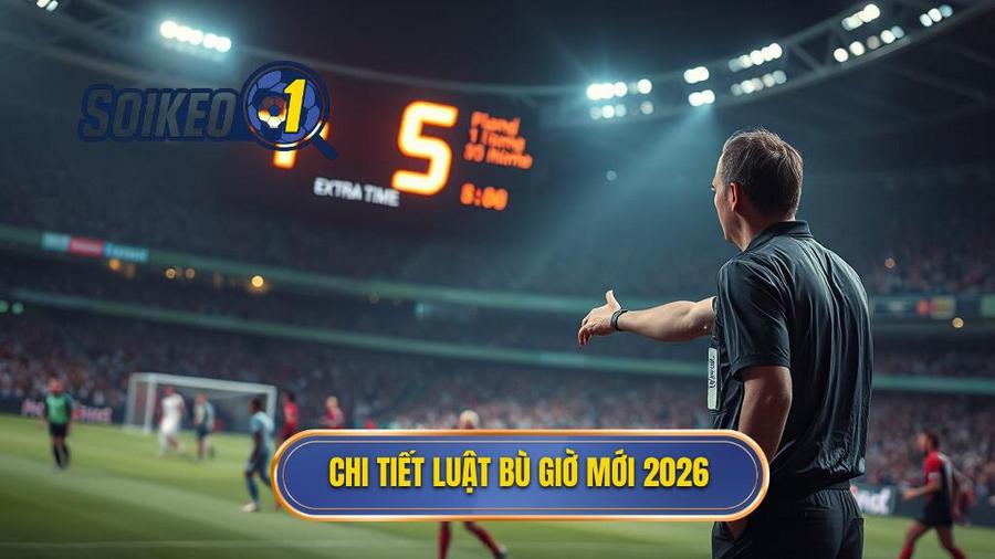 2. Chi tiết luật bù giờ mới 2026