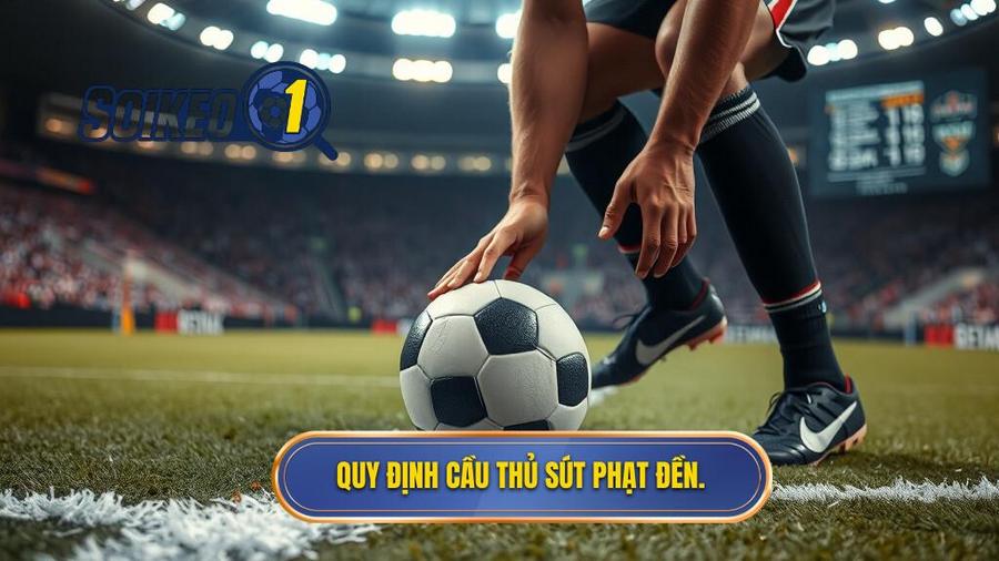 3. Quy định cầu thủ sút phạt đền.
